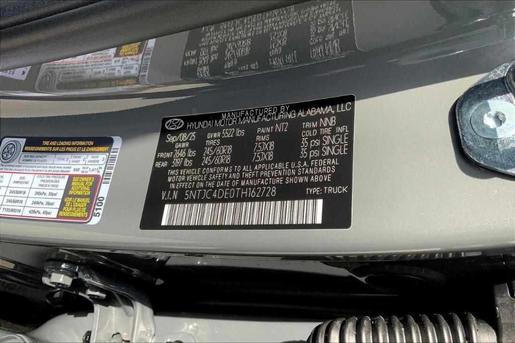 new 2026 Hyundai SANTA CRUZ car, priced at $30,797