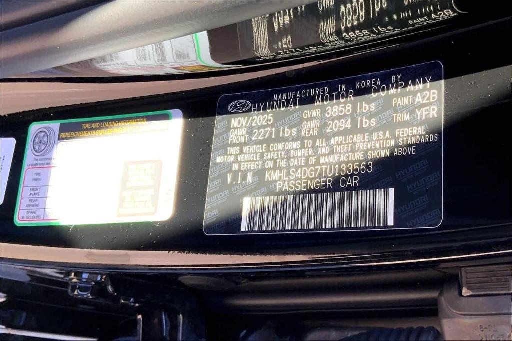 new 2026 Hyundai Elantra car, priced at $24,593