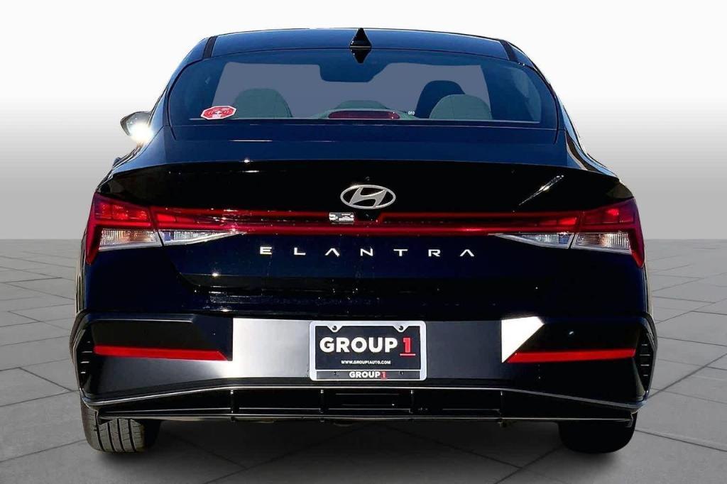 new 2026 Hyundai Elantra car, priced at $24,593