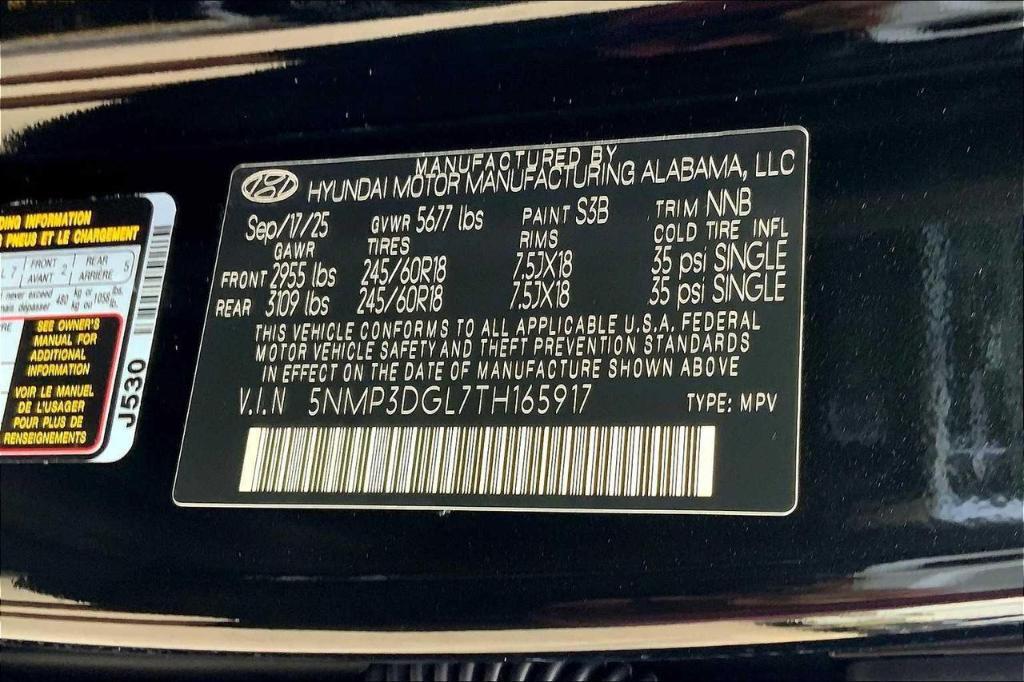 new 2026 Hyundai Santa Fe car, priced at $40,240