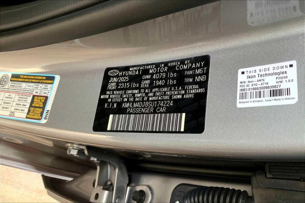 new 2025 Hyundai ELANTRA HEV car, priced at $22,550