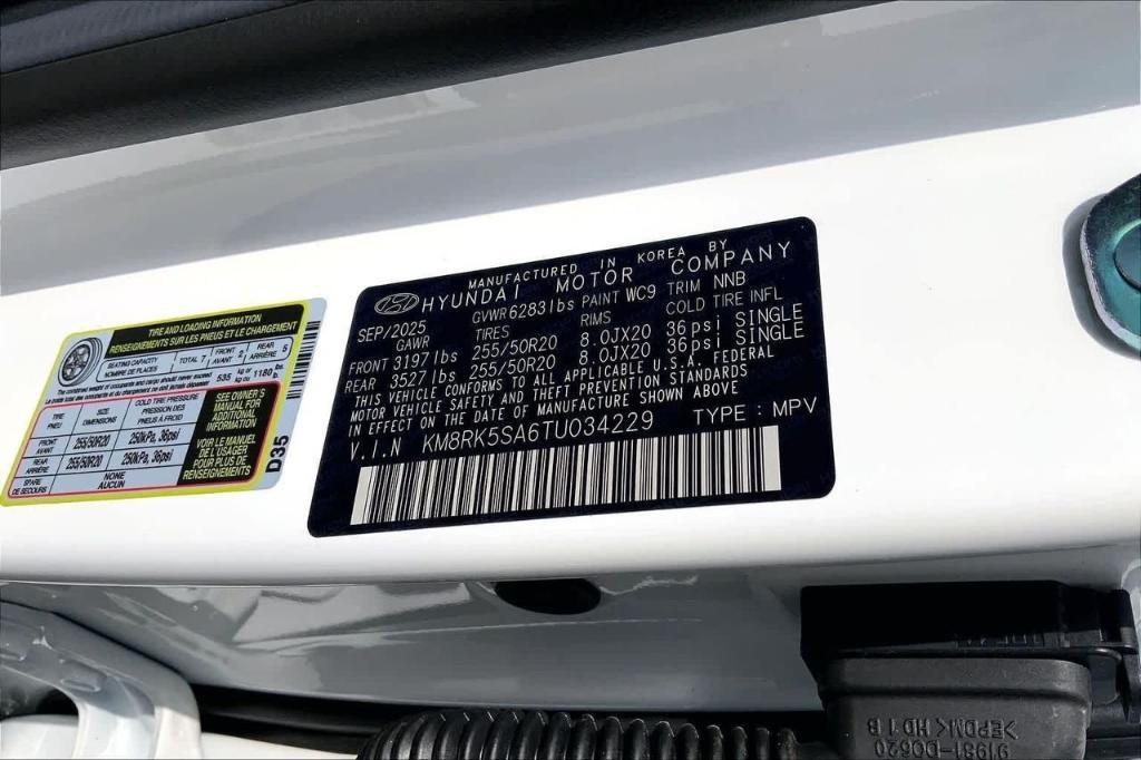 new 2026 Hyundai Palisade Hybrid car, priced at $49,713