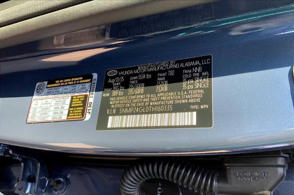 new 2026 Hyundai Santa Fe car, priced at $31,964