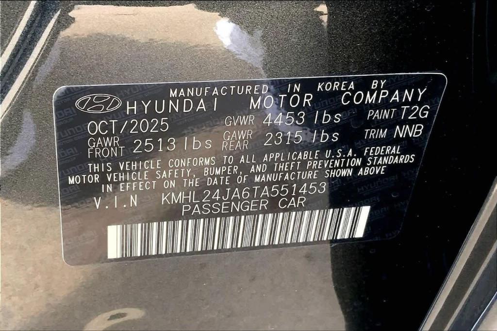 new 2026 Hyundai Sonata car, priced at $23,017