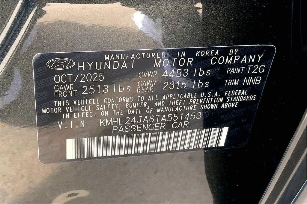 new 2026 Hyundai Sonata car, priced at $28,073