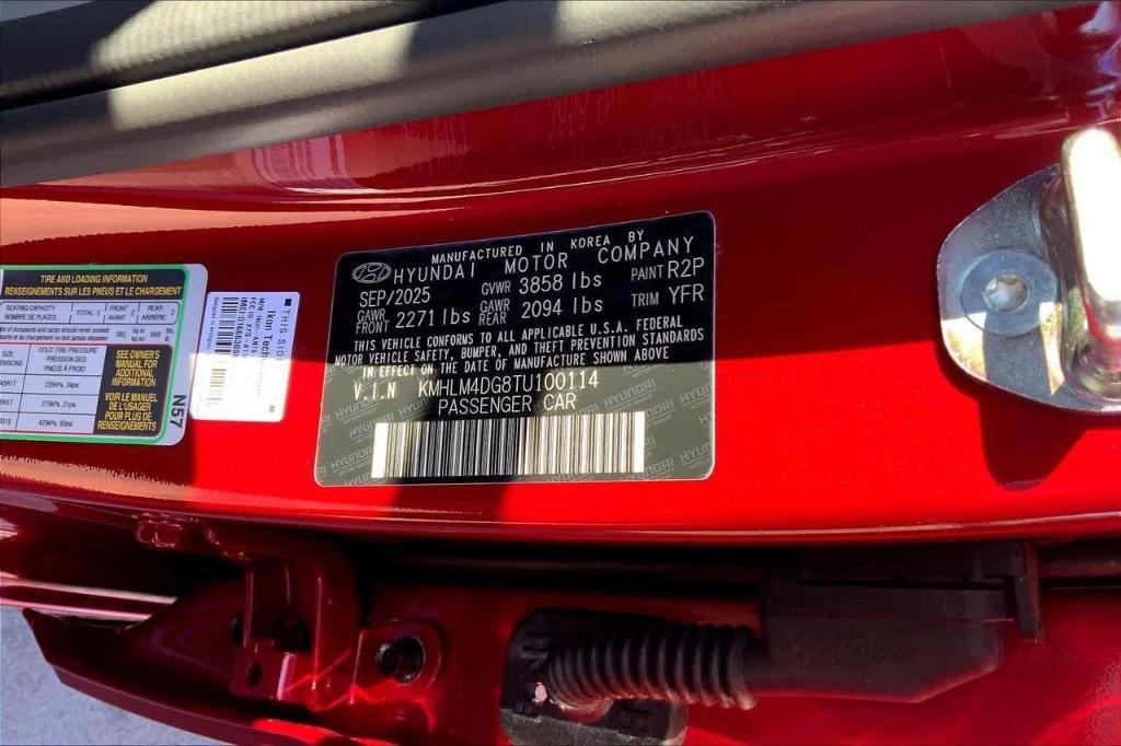 new 2026 Hyundai Elantra car, priced at $23,810