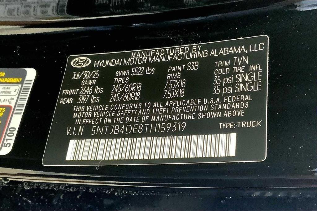 new 2026 Hyundai SANTA CRUZ car, priced at $31,110