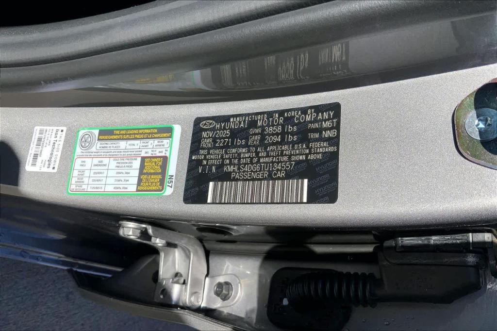 new 2026 Hyundai Elantra car, priced at $22,160