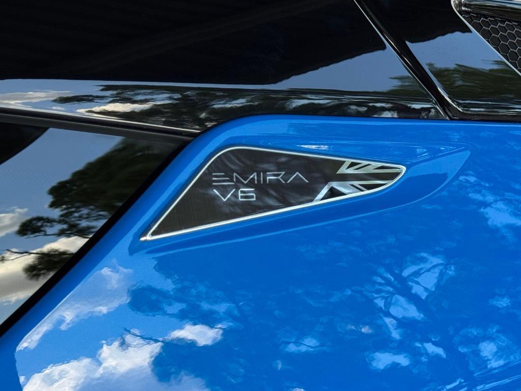 new 2025 Lotus Emira car, priced at $117,200
