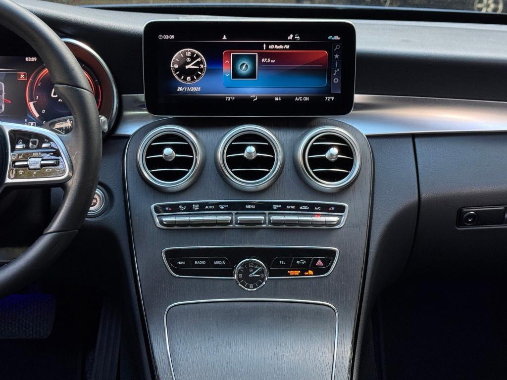 used 2021 Mercedes-Benz C-Class car, priced at $25,880