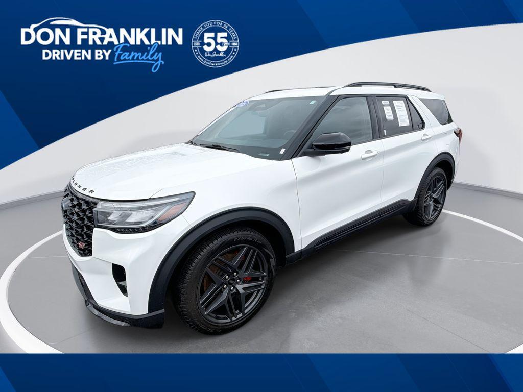 used 2025 Ford Explorer car, priced at $49,990