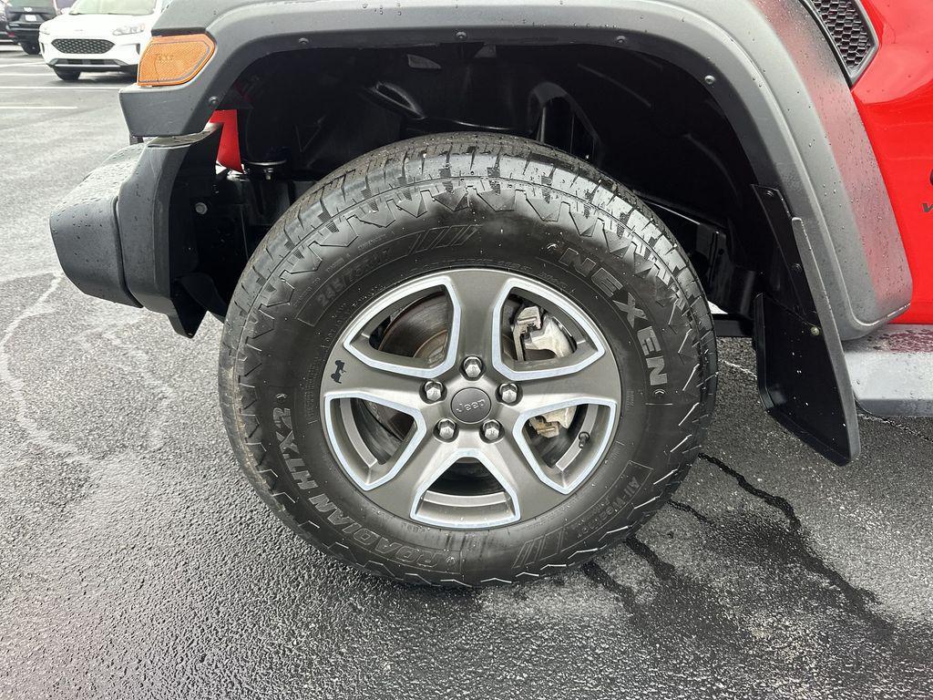 used 2021 Jeep Wrangler Unlimited car, priced at $26,540