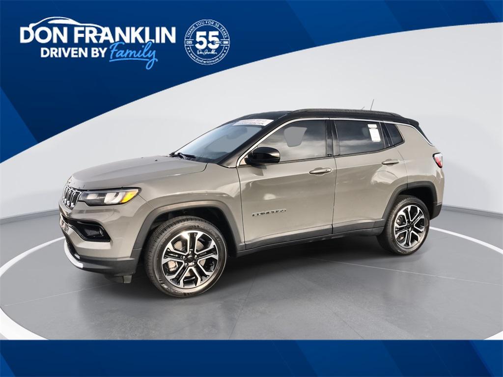 used 2024 Jeep Compass car, priced at $25,815