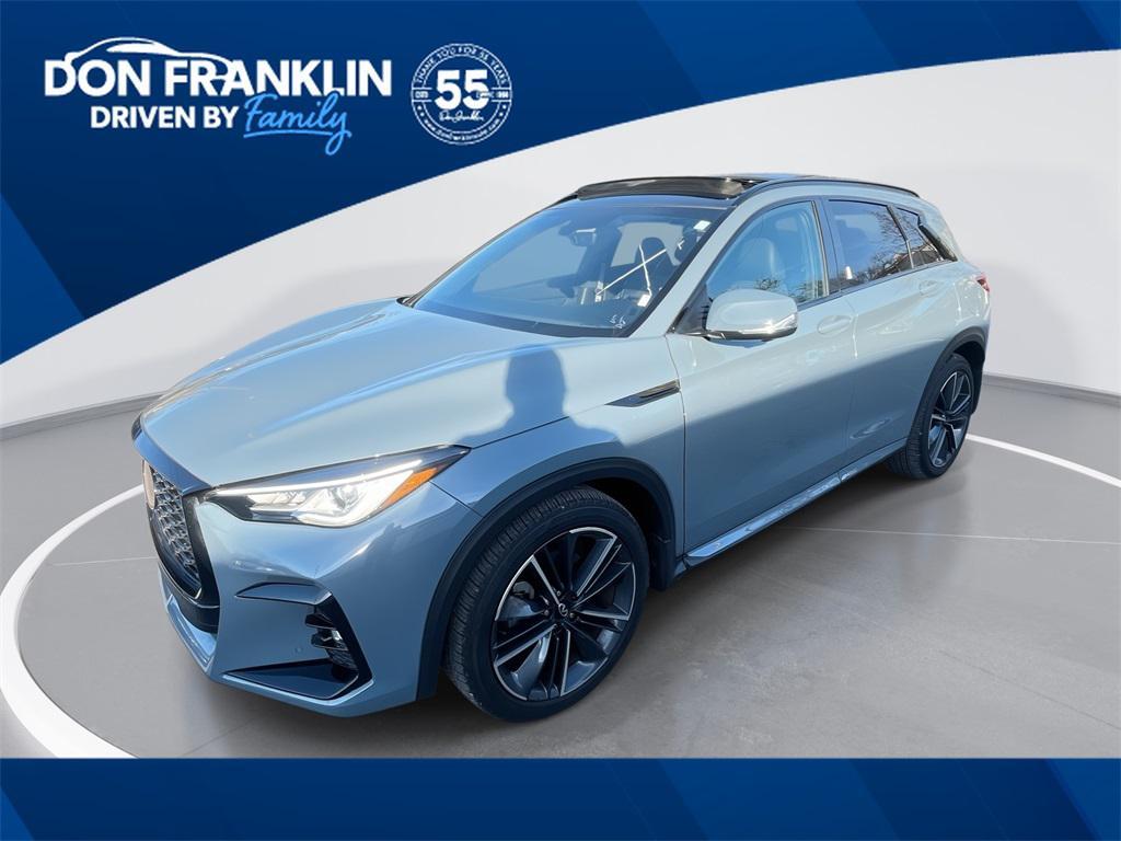 used 2025 INFINITI QX50 car, priced at $41,304