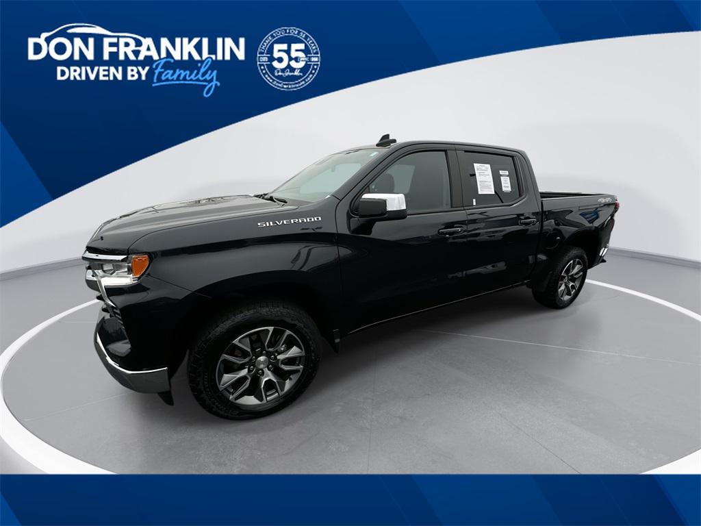 used 2024 Chevrolet Silverado 1500 car, priced at $38,114