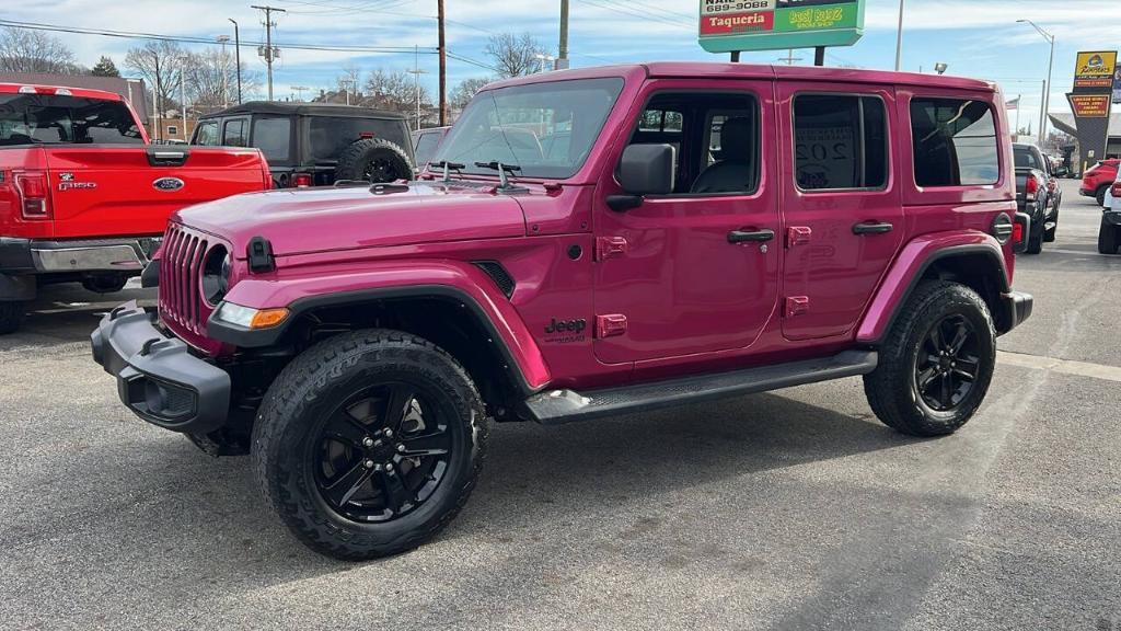 used 2021 Jeep Wrangler Unlimited car, priced at $35,900