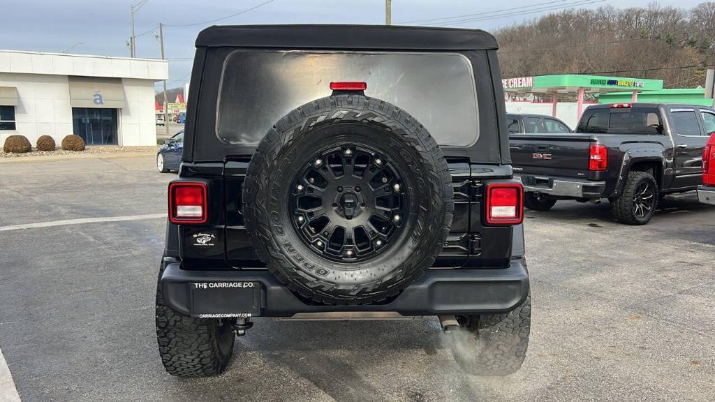 used 2021 Jeep Wrangler Unlimited car, priced at $25,900