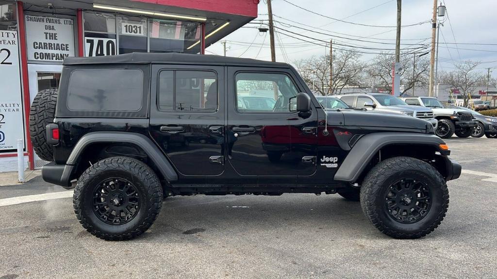 used 2021 Jeep Wrangler Unlimited car, priced at $25,900