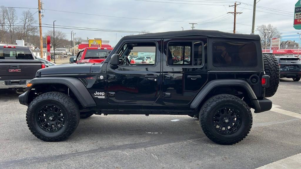 used 2021 Jeep Wrangler Unlimited car, priced at $25,900
