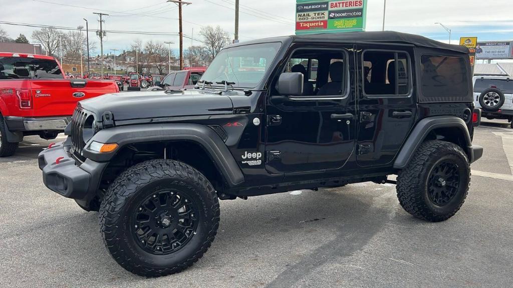 used 2021 Jeep Wrangler Unlimited car, priced at $25,900