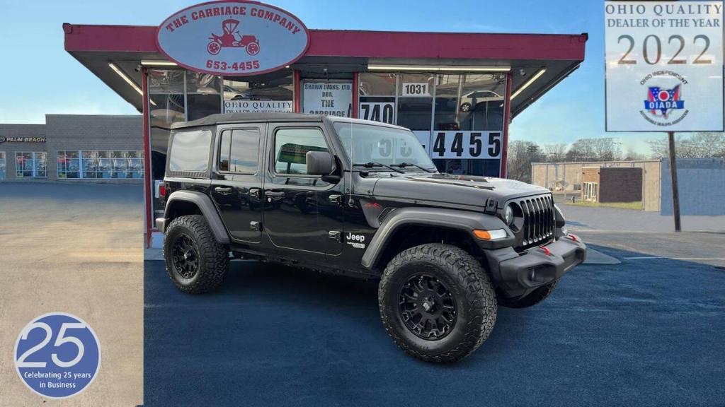 used 2021 Jeep Wrangler Unlimited car, priced at $25,900