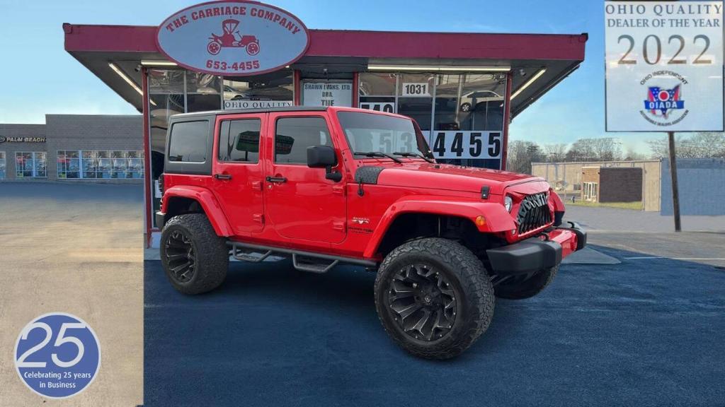 used 2018 Jeep Wrangler JK Unlimited car, priced at $21,900