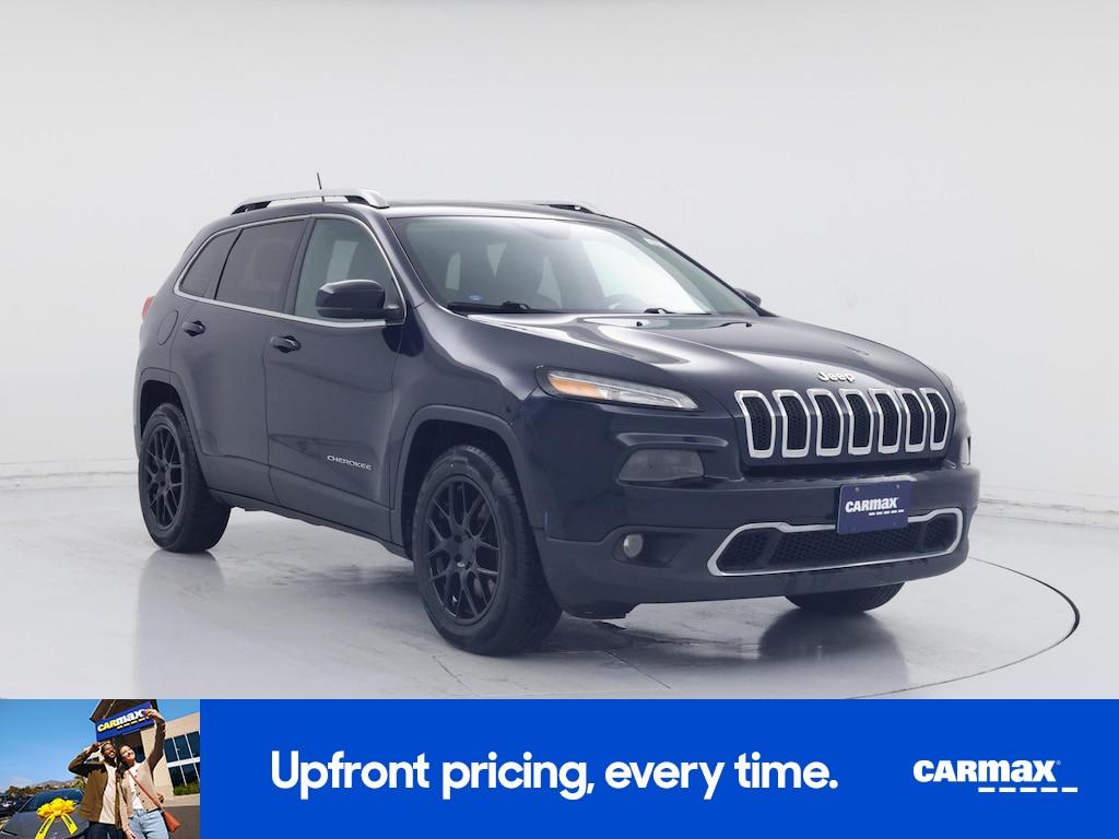 used 2015 Jeep Cherokee car, priced at $12,998