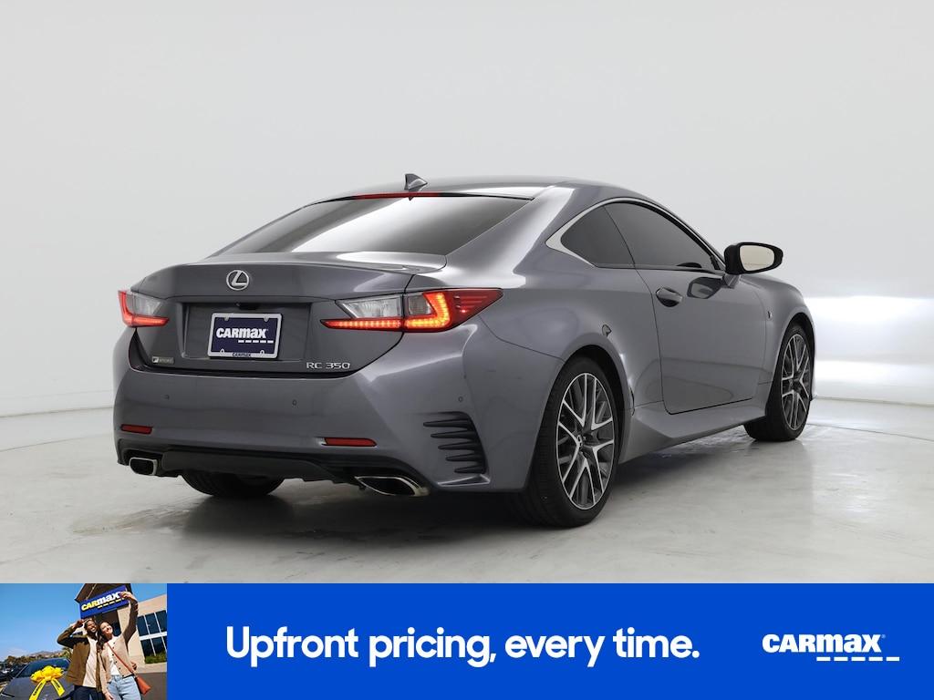 used 2017 Lexus RC 350 car, priced at $28,998