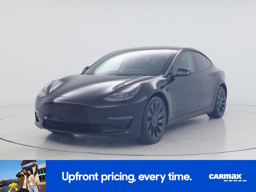used 2022 Tesla Model 3 car, priced at $31,998