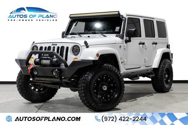 used 2015 Jeep Wrangler Unlimited car, priced at $18,995