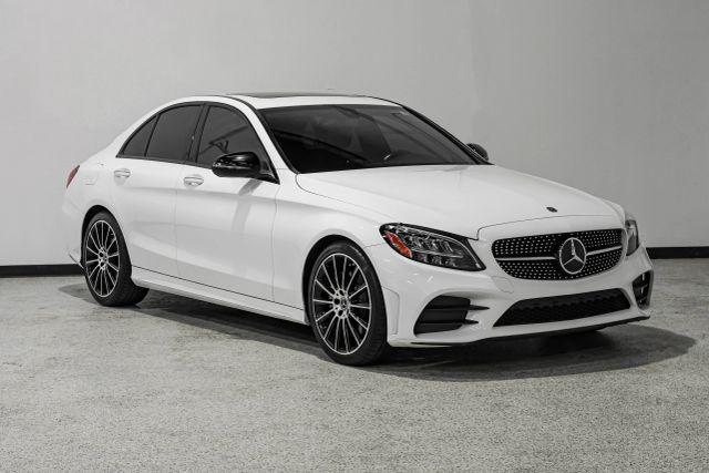 used 2021 Mercedes-Benz C-Class car, priced at $23,495