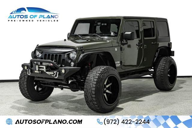 used 2015 Jeep Wrangler Unlimited car, priced at $17,995