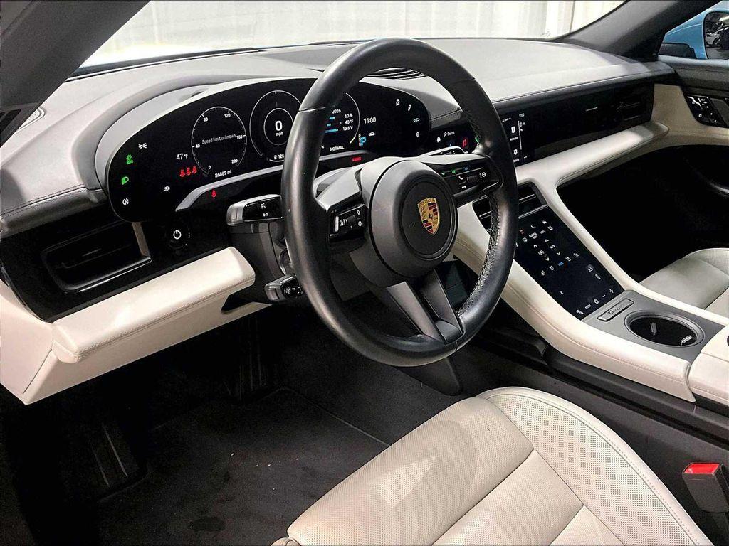 used 2021 Porsche Taycan car, priced at $68,888