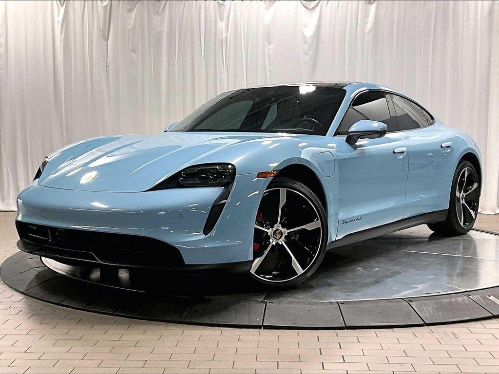 used 2021 Porsche Taycan car, priced at $68,888