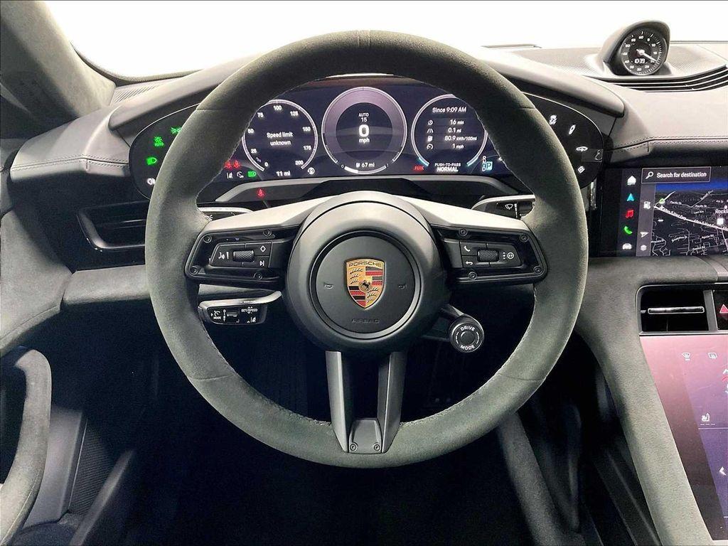 used 2025 Porsche Taycan car, priced at $158,588