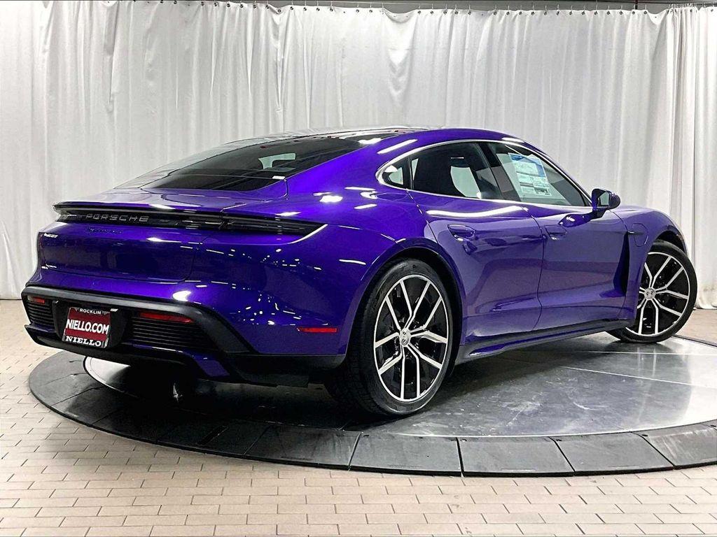 new 2026 Porsche Taycan car, priced at $158,360