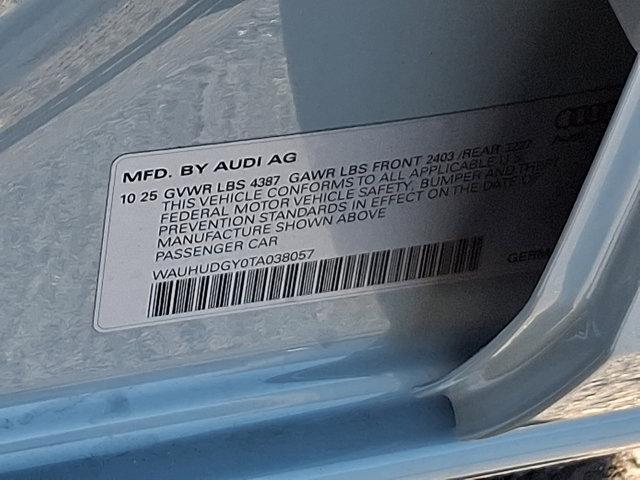 new 2026 Audi A3 car, priced at $47,210