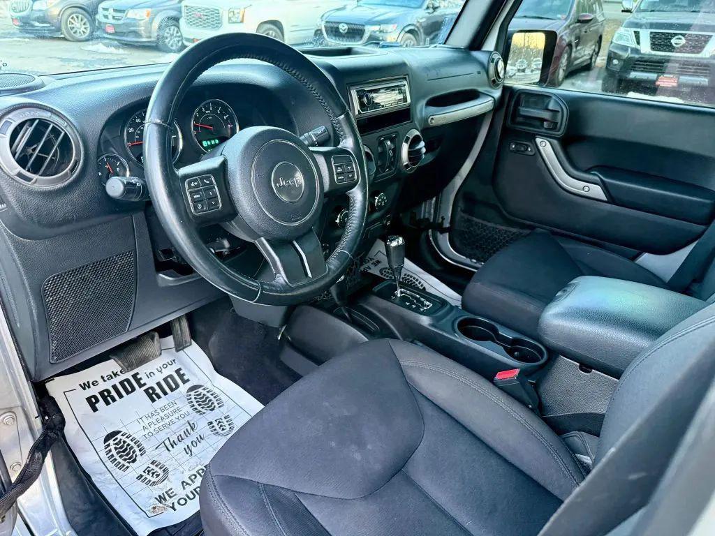 used 2015 Jeep Wrangler Unlimited car, priced at $17,990
