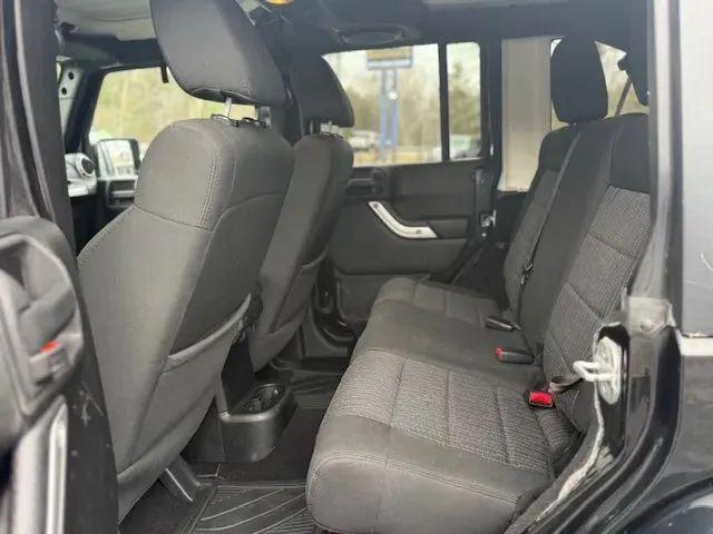 used 2012 Jeep Wrangler Unlimited car, priced at $12,490