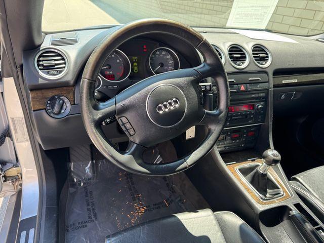 2005 Light Silver Metallic / Black Roof Audi S4