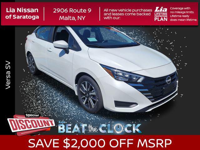 new 2025 Nissan Versa car, priced at $20,835