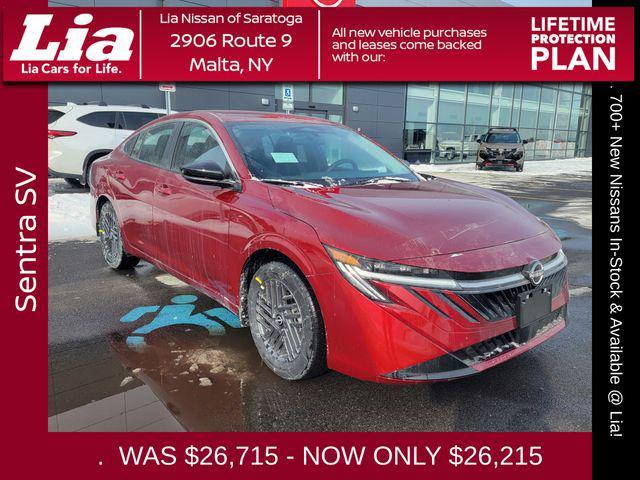 new 2026 Nissan Sentra car, priced at $26,215