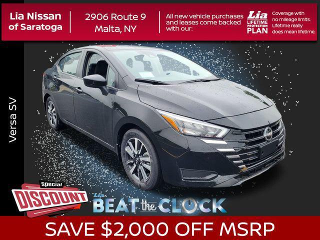 new 2025 Nissan Versa car, priced at $20,385
