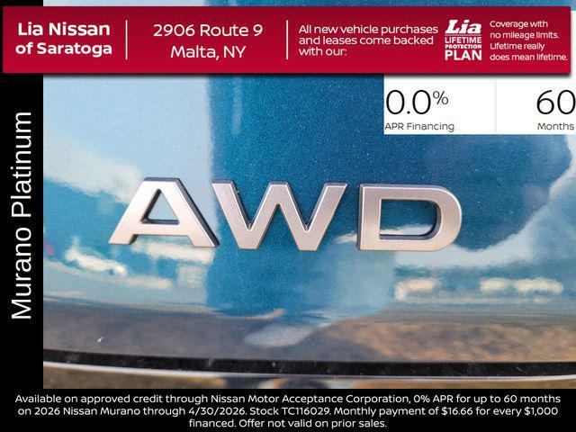 new 2026 Nissan Murano car, priced at $49,985