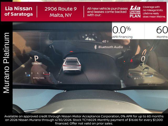 new 2026 Nissan Murano car, priced at $49,985