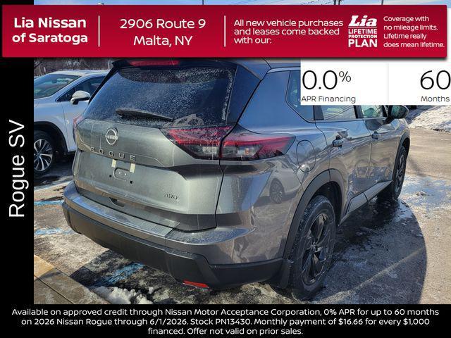 new 2026 Nissan Rogue car, priced at $31,250