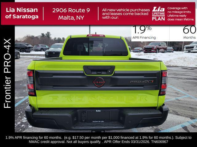new 2026 Nissan Frontier car, priced at $51,635