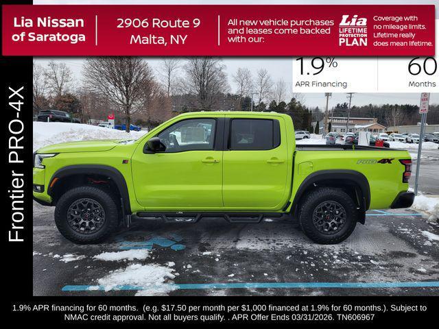 new 2026 Nissan Frontier car, priced at $51,635