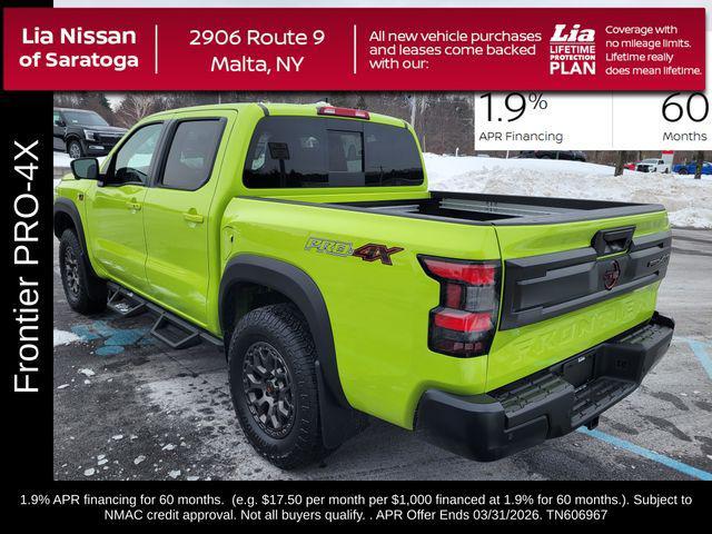 new 2026 Nissan Frontier car, priced at $51,635