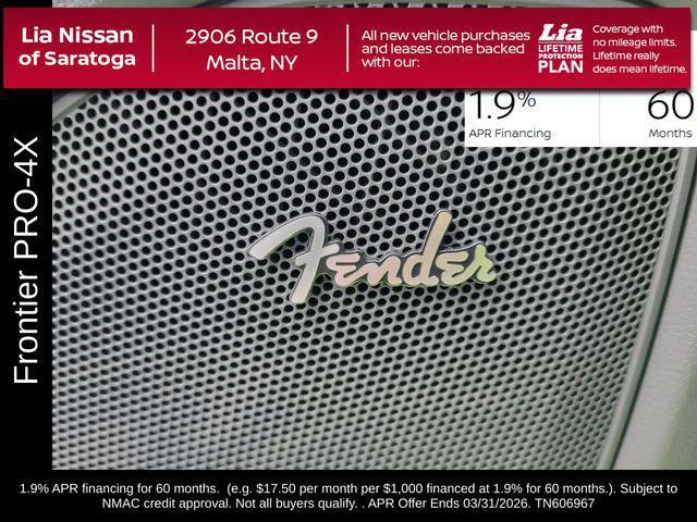 new 2026 Nissan Frontier car, priced at $51,635